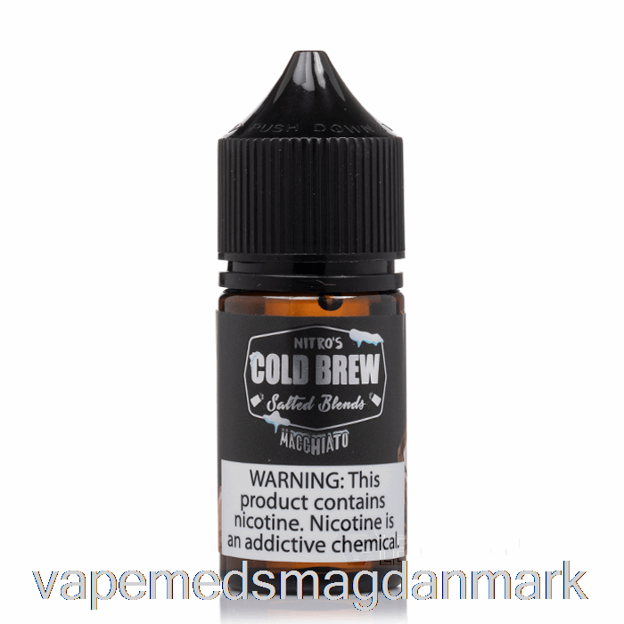 Vape Væske Macchiato - Nitros Koldbrygsalte - 30ml 25mg